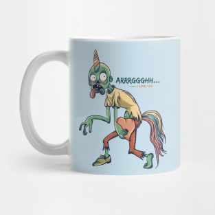 Zombie Unicorn Mug